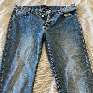 APC Petiti new standard denim jeans